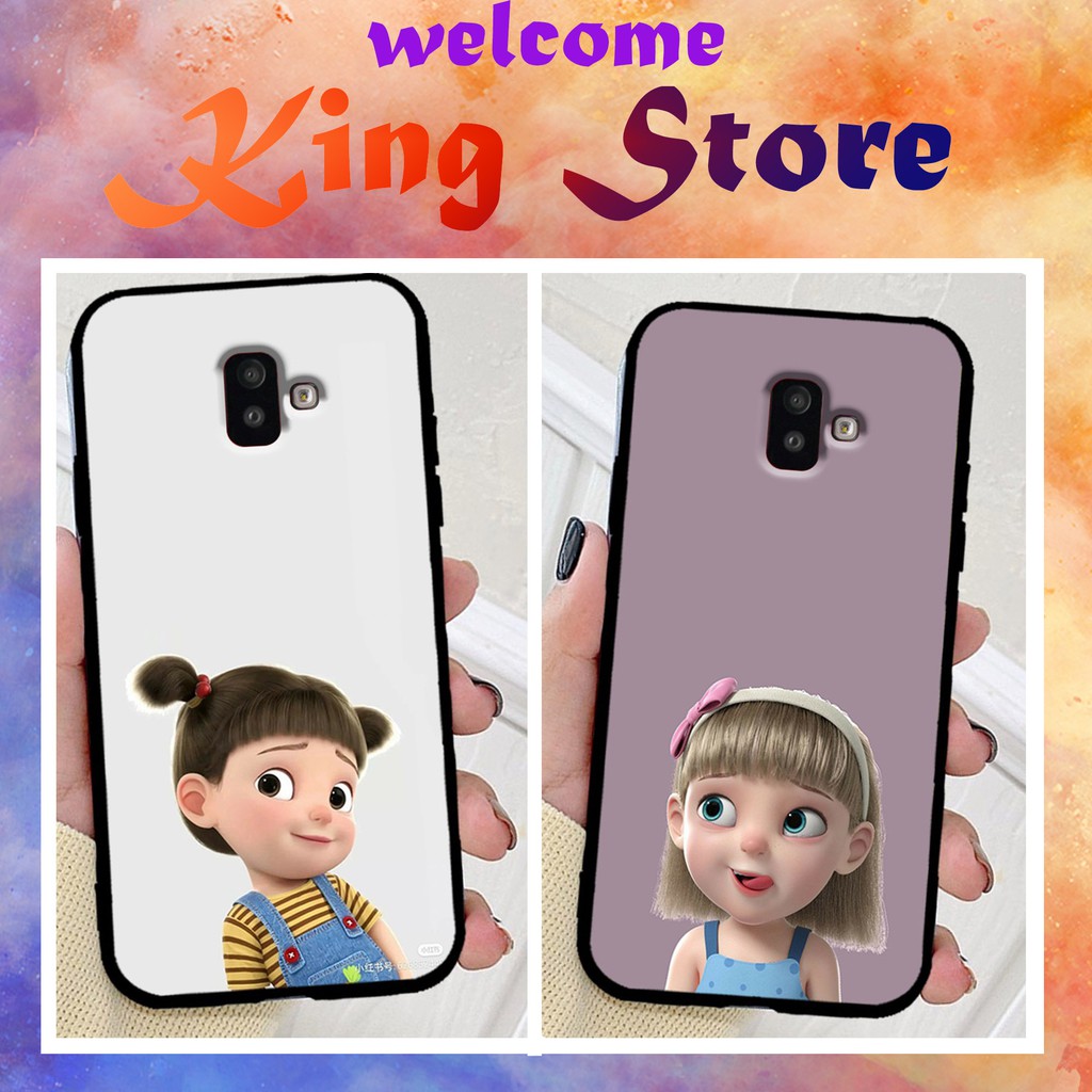 Ốp lưng SamSung J6/J6 PLUS/J8  in hình tự chọn Baby Girl siêu đẹp, độc, lạ_KINGSTORE.HN_Ốp SS J6/J8-2018/J6 Plus