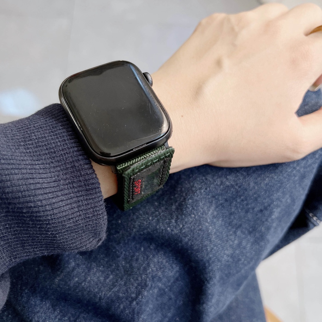 UAG Dây Đeo Nylon Cho Đồng Hồ Thông Minh iwatch 7 41 45mm 6 / 5 / 4 / 3 / 2 38 42 44mm 40mm SE