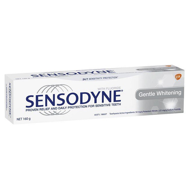 Kem đánh răng Sensodyne Gentle Whitening 160G