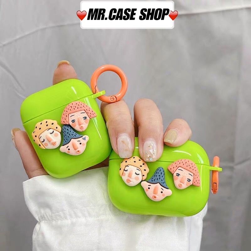 [ CÓ AP 3 ] Case Airpods 1/2 /Pro Vỏ Ốp Tai Nghe Hình Nhiều Mẫu Hoạt Hình xinh - Mr.Case AirPods
