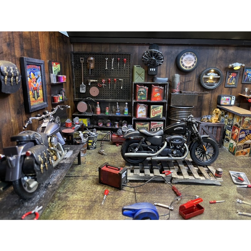 Mô hình set thùng đồ nghề 1/12