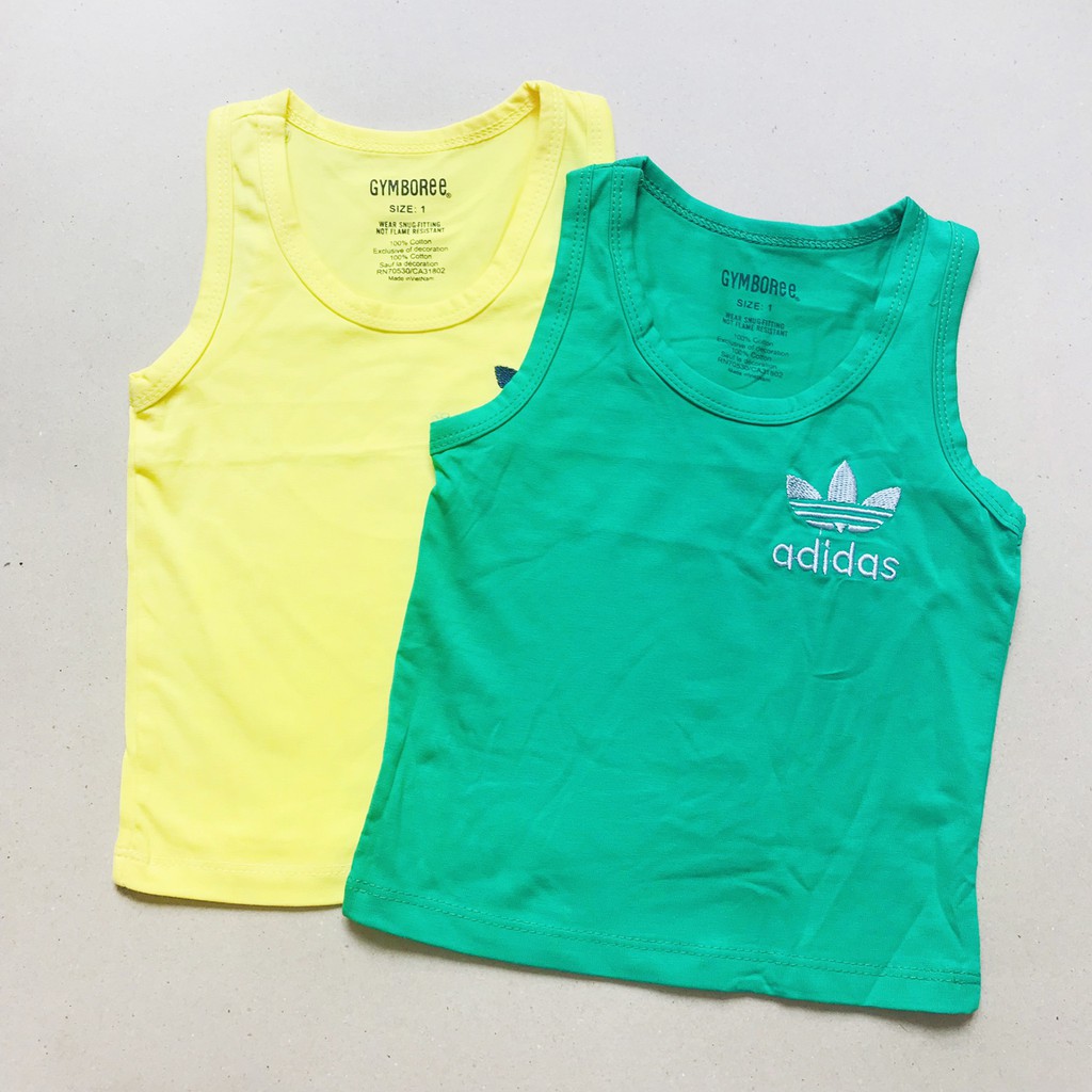 Áo ba lỗ bé trai áo thun bé sát nách cotton siêu mát Gymboree chính hãng xuất Âu Mỹ - Misolkids by huong274