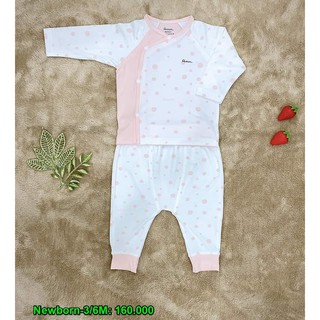 Bộ dài sơ sinh Avaler cài chéo