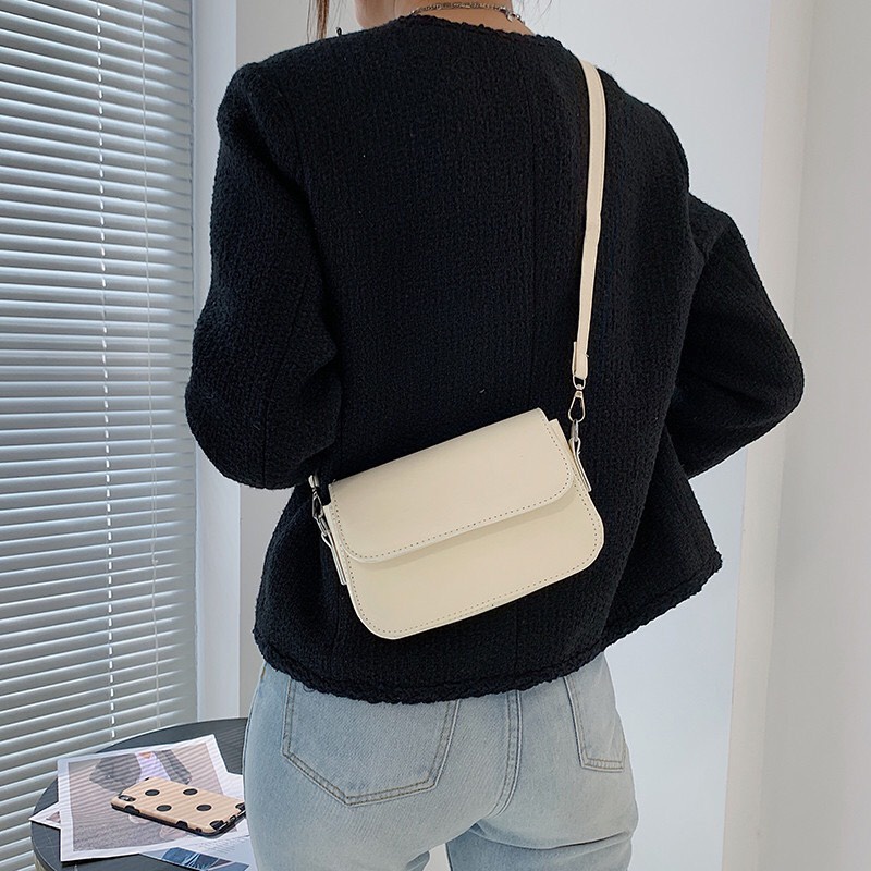 Túi xách nữ đeo chéo LOKADO, túi đeo chéo nữ đẹp đi chơi, đi học thời trang  hàn quốc HY2002