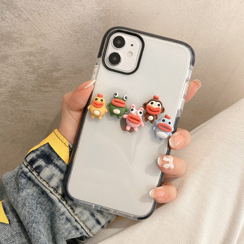 Ốp Iphone 7 Plus 8 Plus Doll phone case Apple 11 Pro Max Casing iphone 12Mini shell case for IP X XS Max XR