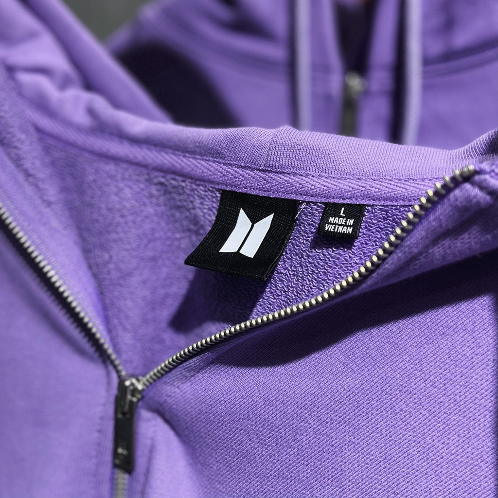 [Hàng Chính Hãng] [Giá Huỷ Diệt] ÁO KHOÁC CÓ ZIP KÉO - THƯƠNG HIỆU TỪ BIG HIT HÀN QUỐC - BTS ZIPPED HOODIE | BigBuy360 - bigbuy360.vn