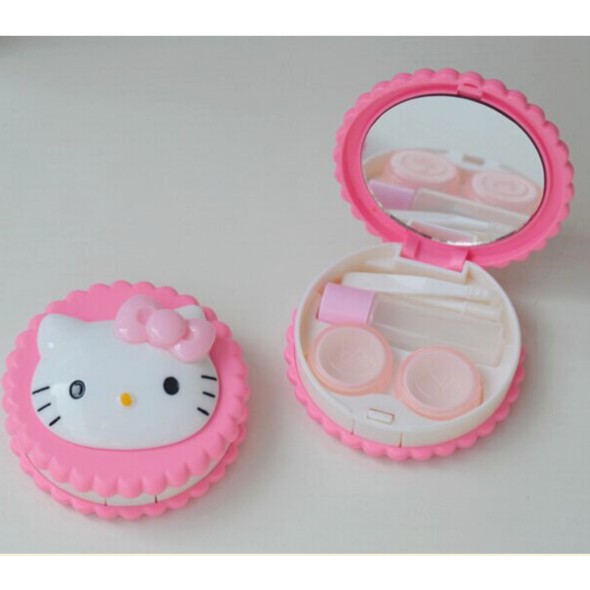 Khay Hello Kitty tròn dễ thương