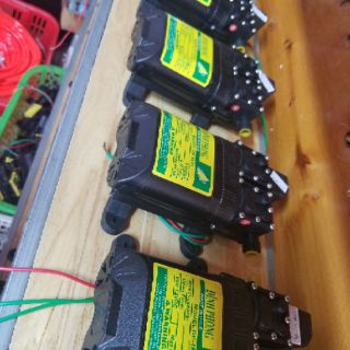 Máy RỬA XE mini 12V bơm ÁP LỰC đôi Đỉnh Phong