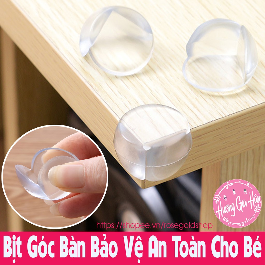 Bọc Góc Bàn Chống Va Đập Mềm Nhẹ Đàn Hồi Bảo Vệ An Toàn Cho Bé và Người Già