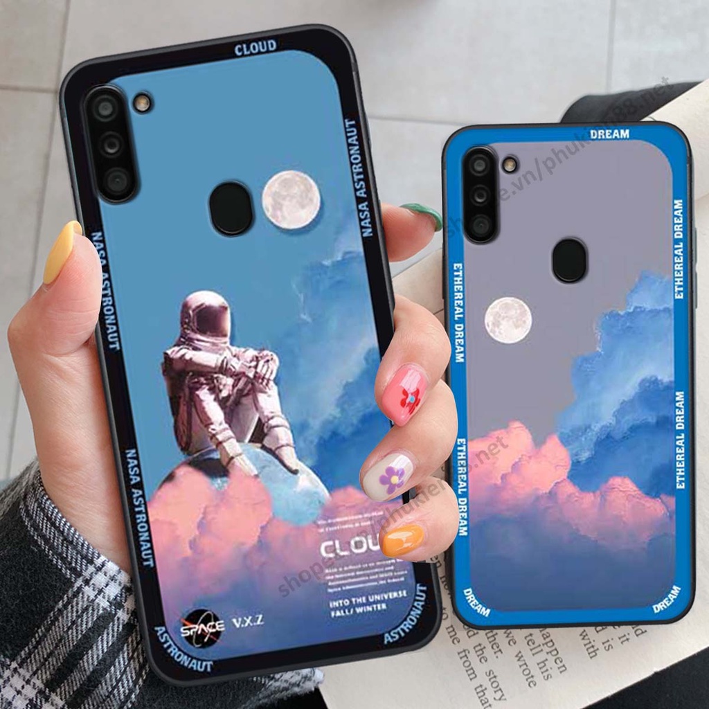 Ốp Samsung A11 / M11 hình vũ trụ, mountain, cloud phong cách cá tính