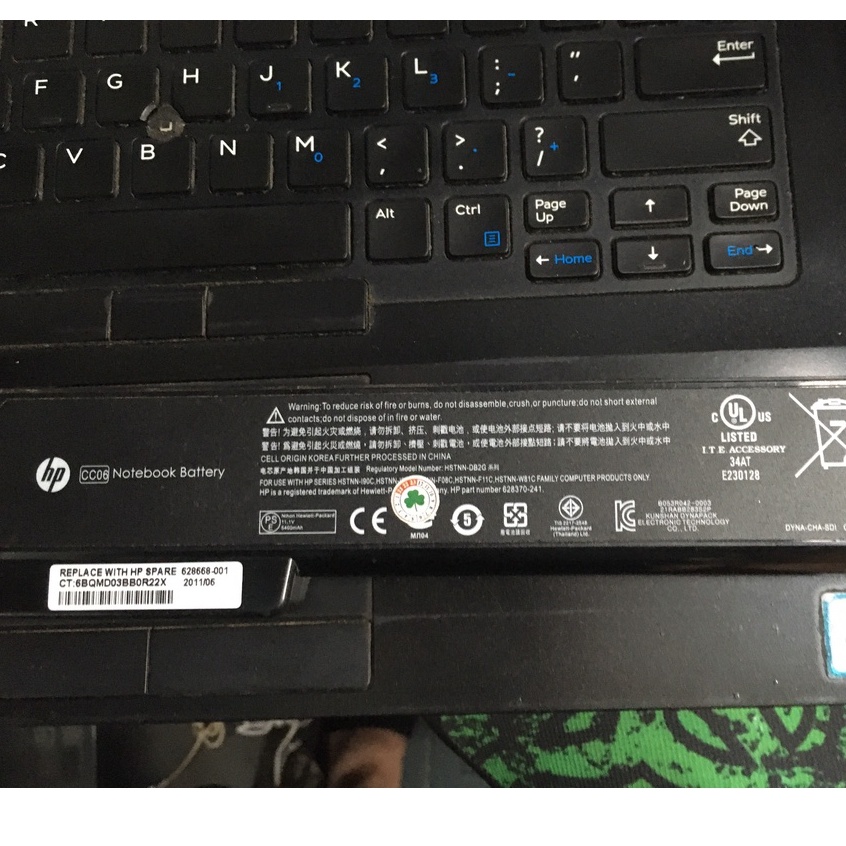 ⚡️[Pin zin, QUA SỬ DỤNG ]PIN HP CC06, CC06X, CC06XL, HSTNN-F08C
