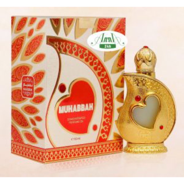 Tinh dầu nước hoa Dubai Muhabbah Naseem 15ml