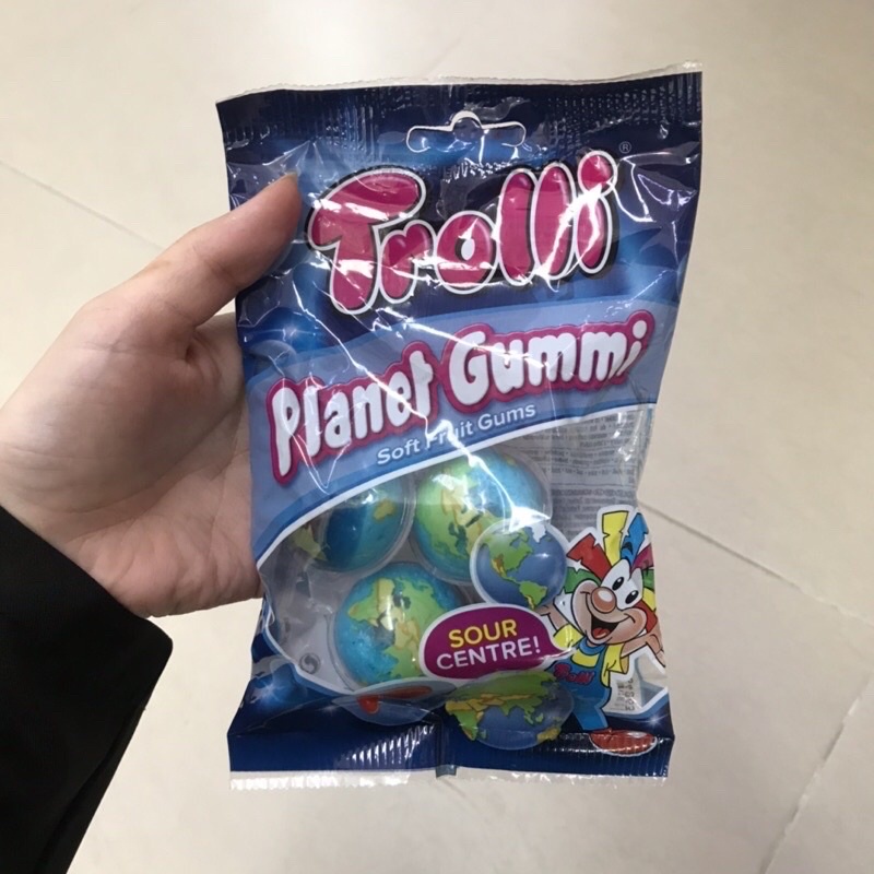 Kẹo dẻo Trolli Quả đất và Con mắt gói 4 viên