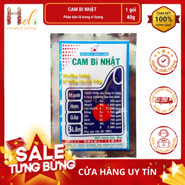 Phân Bón Lá Trung Vi Lượng Cam Bi Nhật 308 Tăng Trưởng Cây Trồng