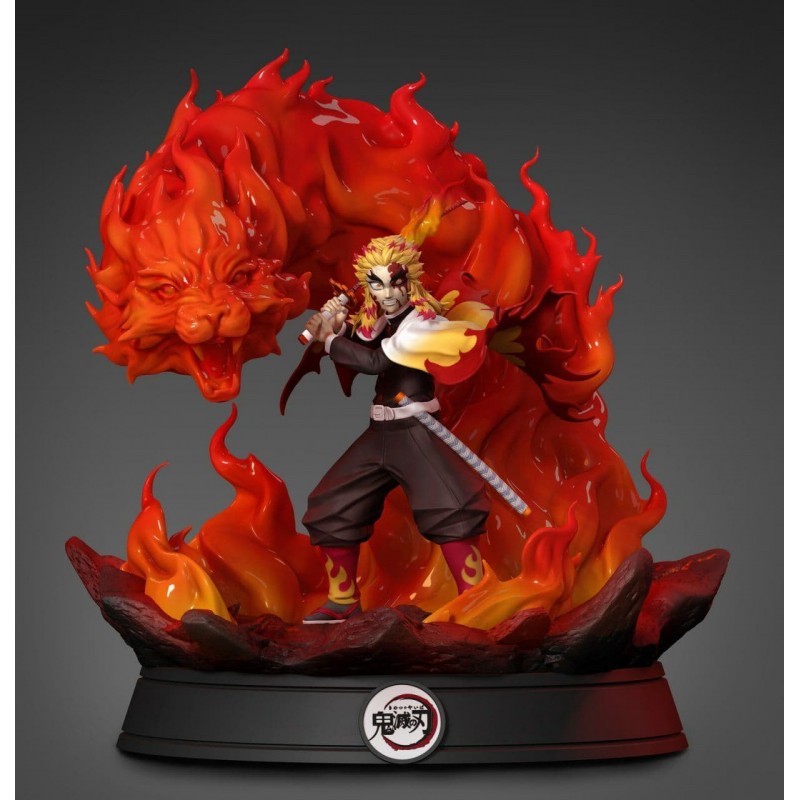 File in 3D Demon Slayer – Kyojuro Rengoku Diorama Statue