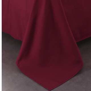 set chăn ga gối poly cotton nhập mẫu kẻ đỏ