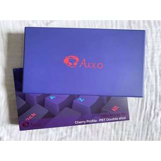 Bộ nút bàn phím Keycap AKKO NEON (PBT Double-Shot, Cherry profile, 157 nút)
