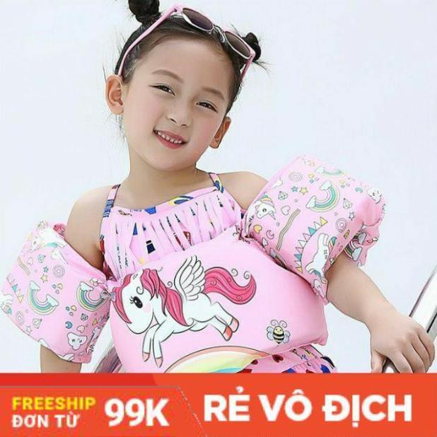 [Hàng Hot] Phao bơi trẻ em (từ 2 - 8 tuổi), Phao đeo tay chất liệu cao cấp tiêu chuẩn EU, an toàn cho bé