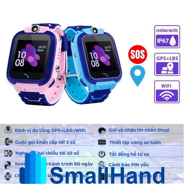 [ Wonlex GW600S ] Đồng hồ thông minh – CHÍNH HÃNG – Kháng nước IP67 – Camera – Wifi/Lbs/Gps – Bảo hành 1 năm