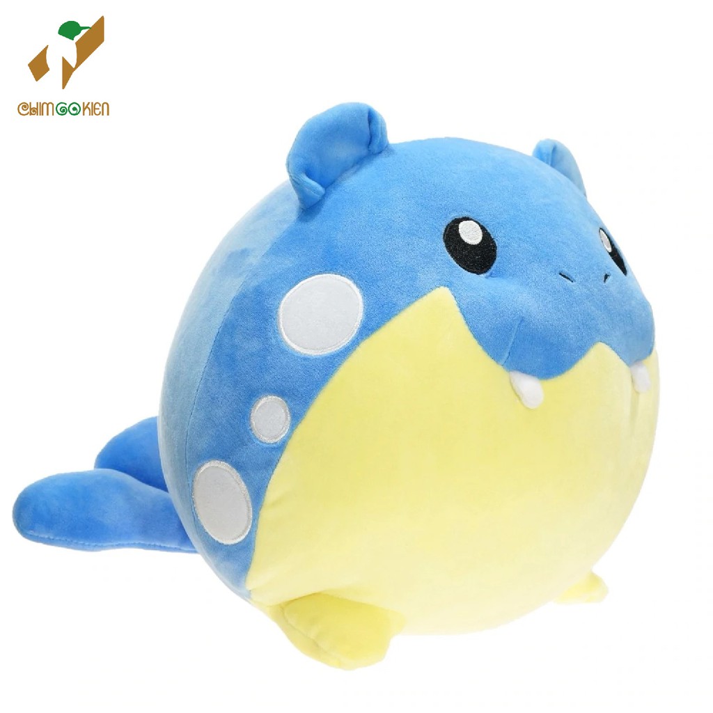 Gấu bông pokemon anime rái cá Spheal(Tamazarashi) 20cm