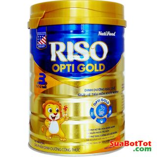Sữa riso opti gold 3 date mới