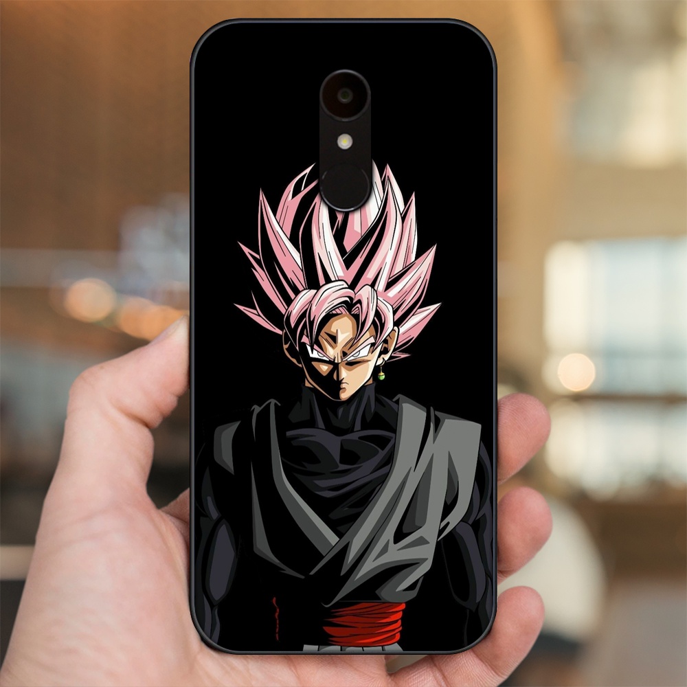 Ốp lưng Xiaomi Redmi 5 viền đen in hình Goku Dragon Ball