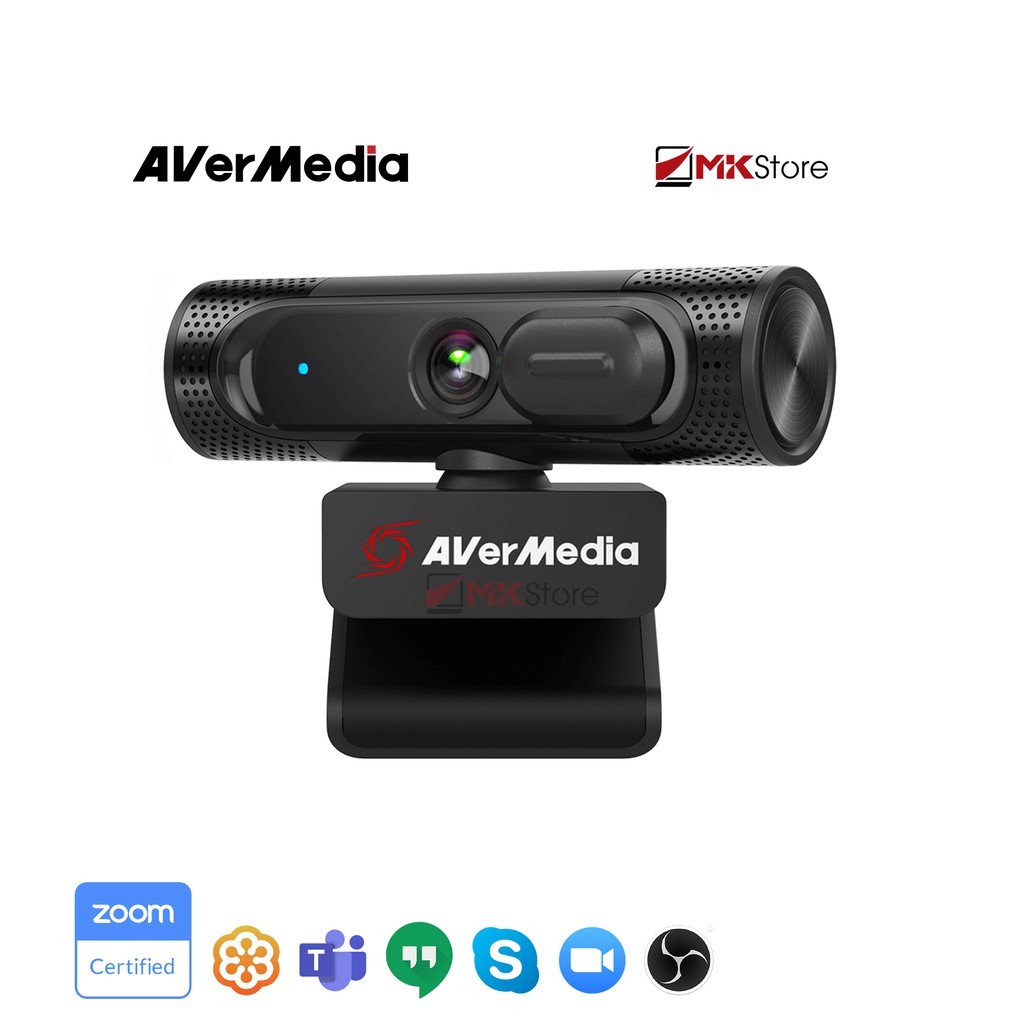 Webcam chuyên nghiệp AverMedia Live Stream PW315 HD 1080p Wide Angle Webcam