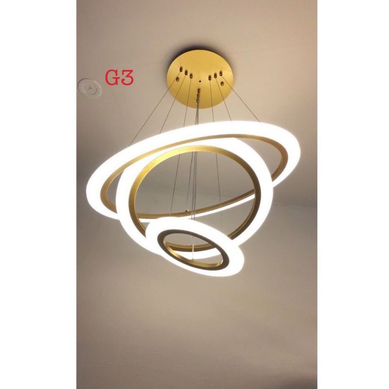 Đèn thả trần led hiện đại 3 chế độ