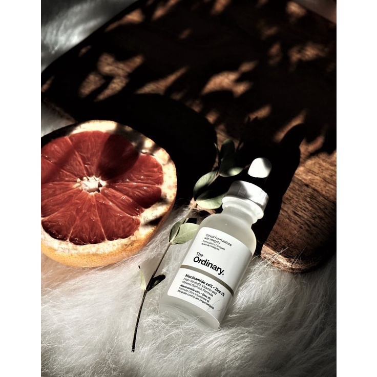 The Ordinary Niacinamide 10% Zinc 1% giảm mụn thâm trắng da phân loại chai 30ml