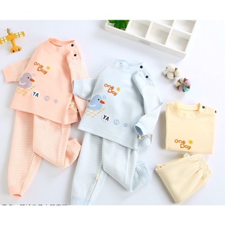 Bộ cotton len tàu cho bé yêu