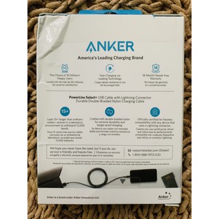 Dây cáp Anker 1,8m