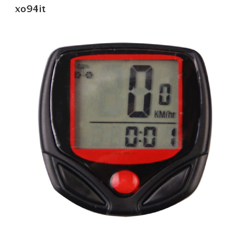 Máy đo tốc độ xe đạp màn hình LCD chống thấm nước