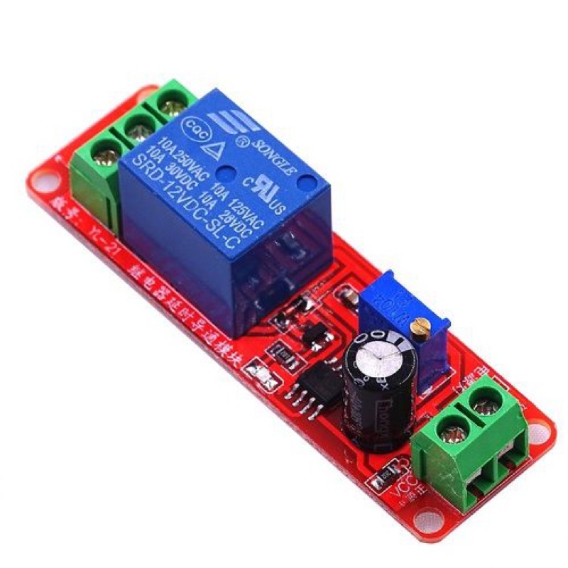 MODULE RELAY 5v,12v tạo trễ, đóng ngắt thiết bị NE555 -