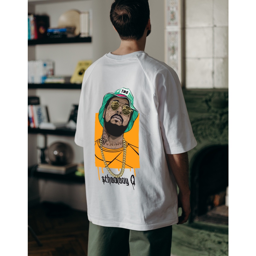 Áo thun SCHOOLBOY Q, áo phông tay lỡ nam nữ unisex, ZOEclothing