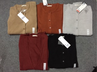 Áo cadigan Cashmere Gu.