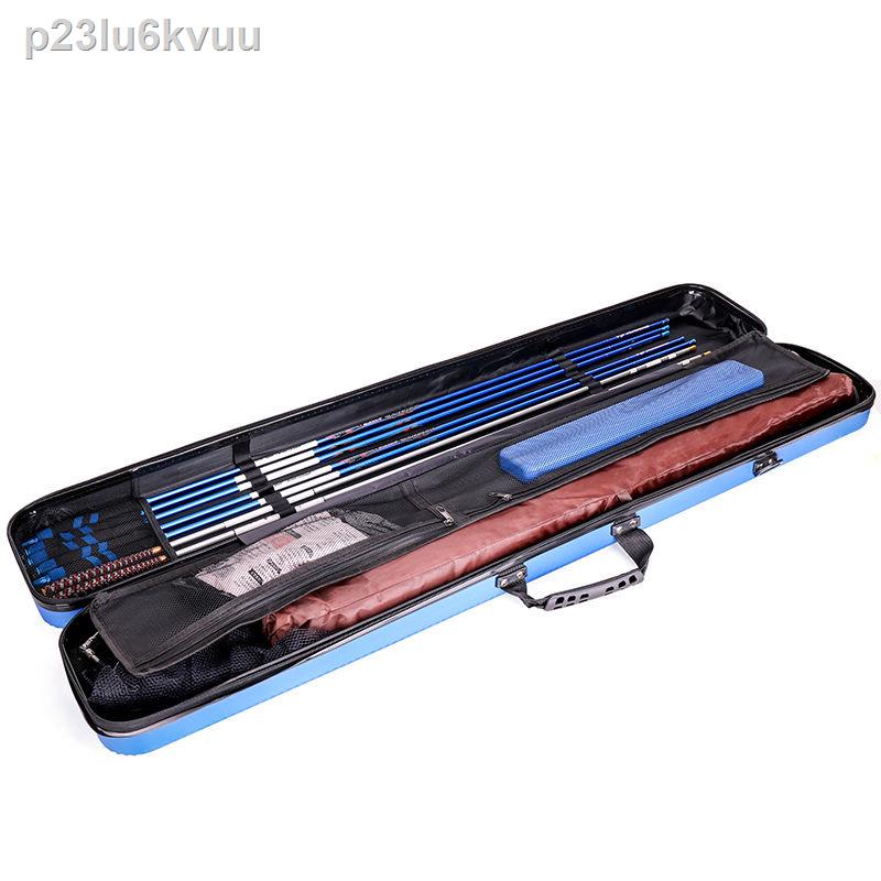 ❈  p23lu6kvuuTúi đựng cần câu mới túi đa năng cá vỏ cứng siêu nhẹ chống thấm nước cầm tay