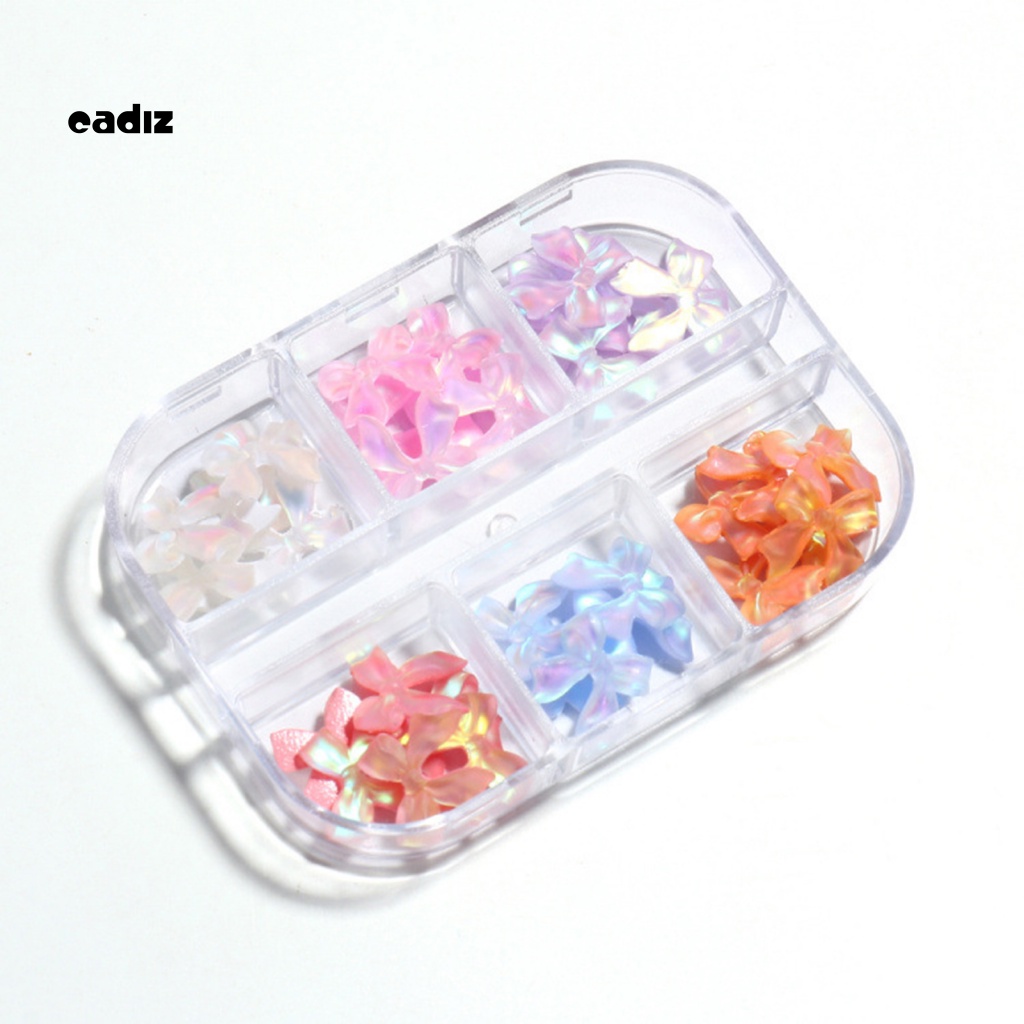 Phụ Kiện Trang Trí Móng Tay Hình Nơ 3D Thân Thiện Với Môi Trường