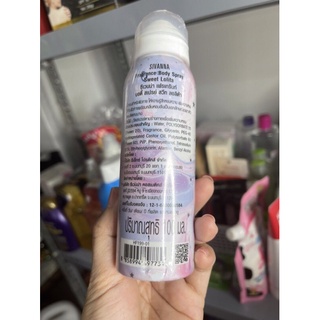 Xịt thơm body Sivanna Thái Lan 100ml
