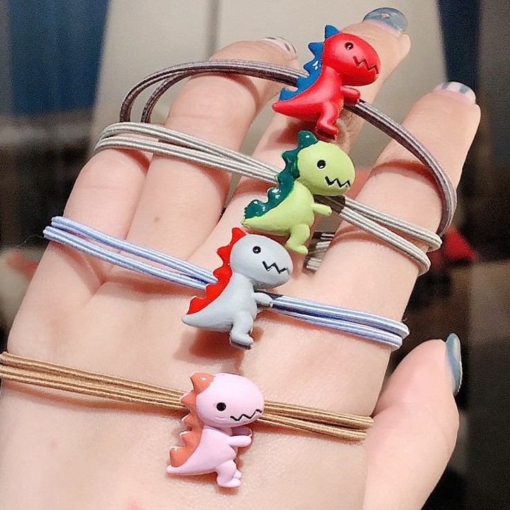 Dây Cột Tóc Thiết Kế Hình Động Vật Dễ Thương B492