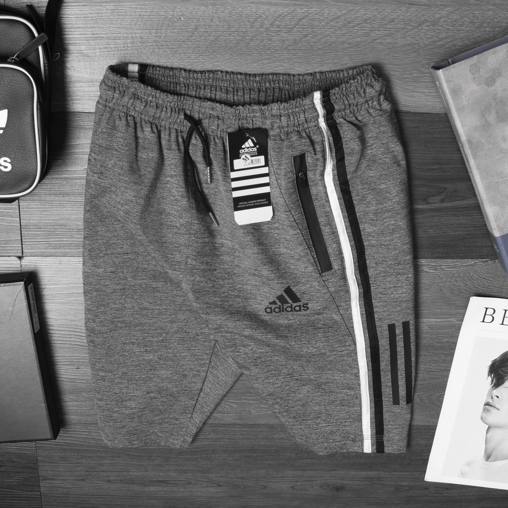 Quần short nam, quần đùi nam thể thao logo in có túi khóa kéo tiện lợi Kenstore194 QS63 | BigBuy360 - bigbuy360.vn