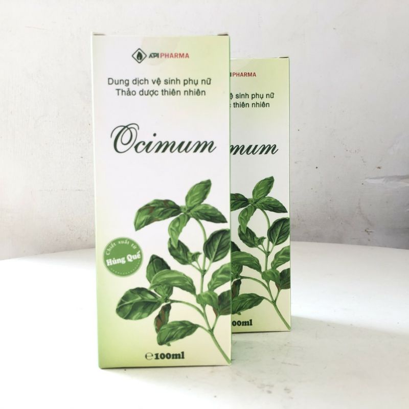 Dung Dịch Vệ Sinh Phụ Nữ Ocimum - Chiết Xuất Từ Húng Quế 100ml