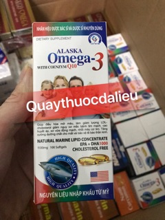 ✅DẦU CÁ OMEGA3 WITH COENZYM Q10 (100 viên)