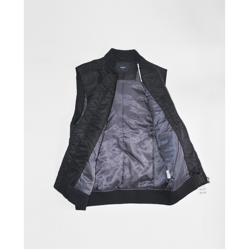 Áo khoác Bomber cọc tay POLHAM chính hãng