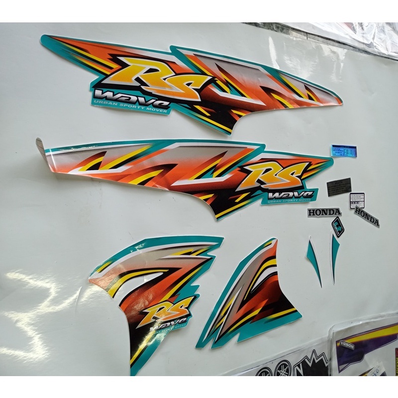 Trọn  Bộ tem xe máy, dòng xe  Wave RS