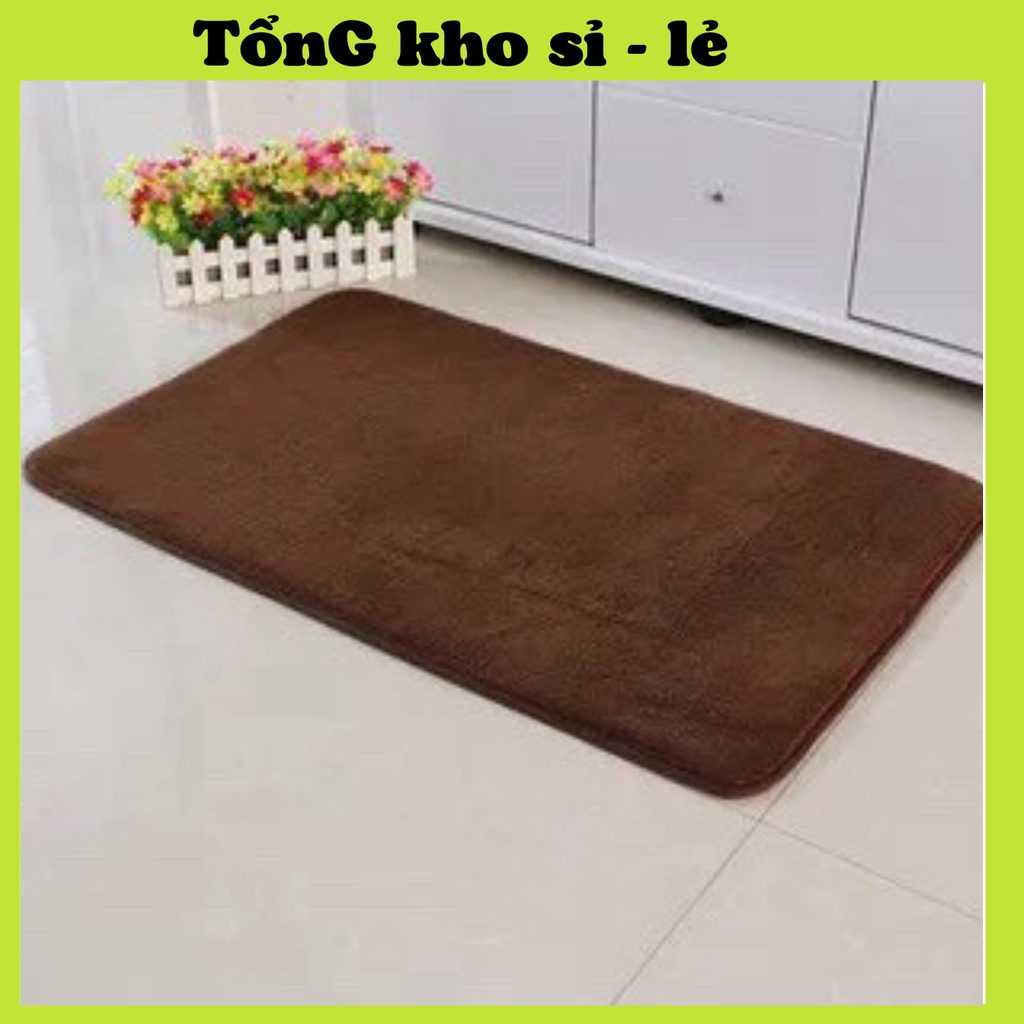 Thảm Chùi Chân Thảm Lau Chân Chống Trơn Trượt, Chất Liệu Lông Siêu Thấm 88226 TỔNG KHO SỈ 88