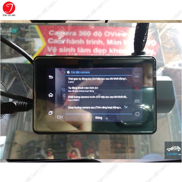 Camera hành trình định vị, GPS,4G,Wifi A8 Carcam | Giám sát xe từ xa