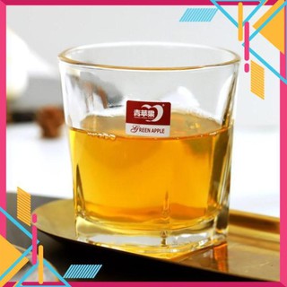 ' siêu rẻ - ' ' rẻ vô địch - ' bộ 6 cốc thủy tinh cao cấp 210ml cb001,cốc thủy tinh lùn uống trà