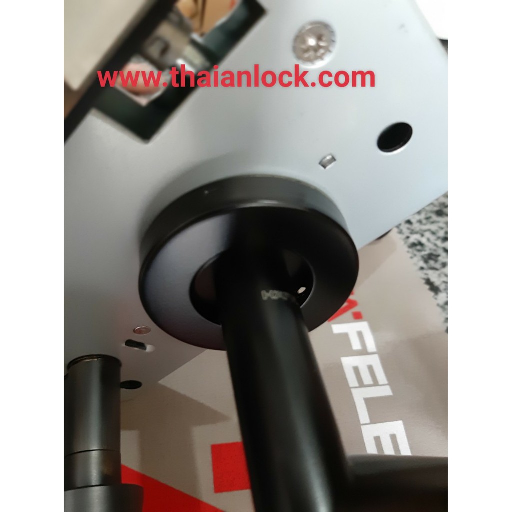 Tay nắm cửa inox đen mờ Hafele 903.78.162