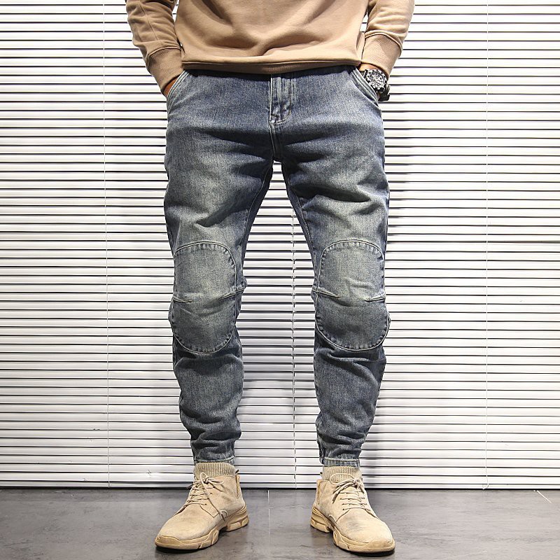 Quần Jean Nam đáp gối JGDG06