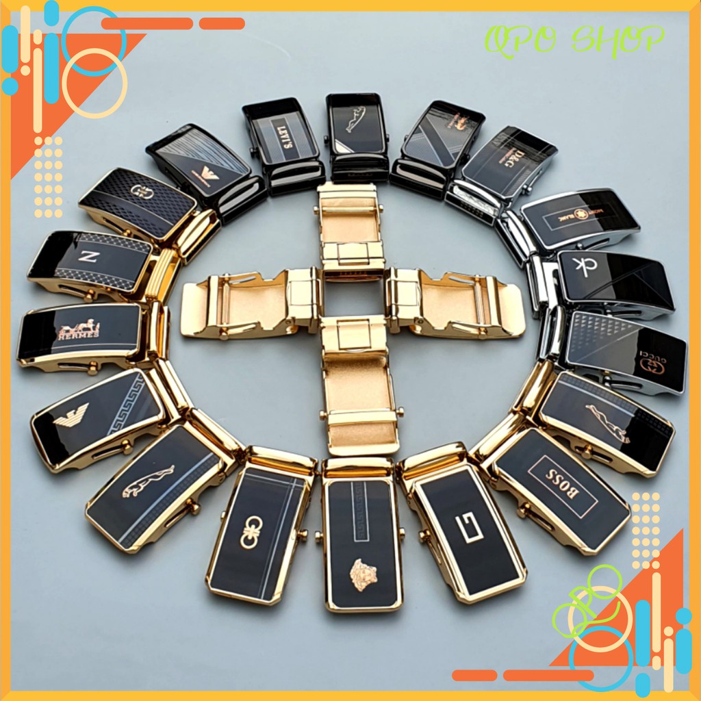 Đầu Khóa Thắt Lưng Nam, Đầu Khóa Lăn, Tì Cao Cấp Dùng Cho Dây Trơn